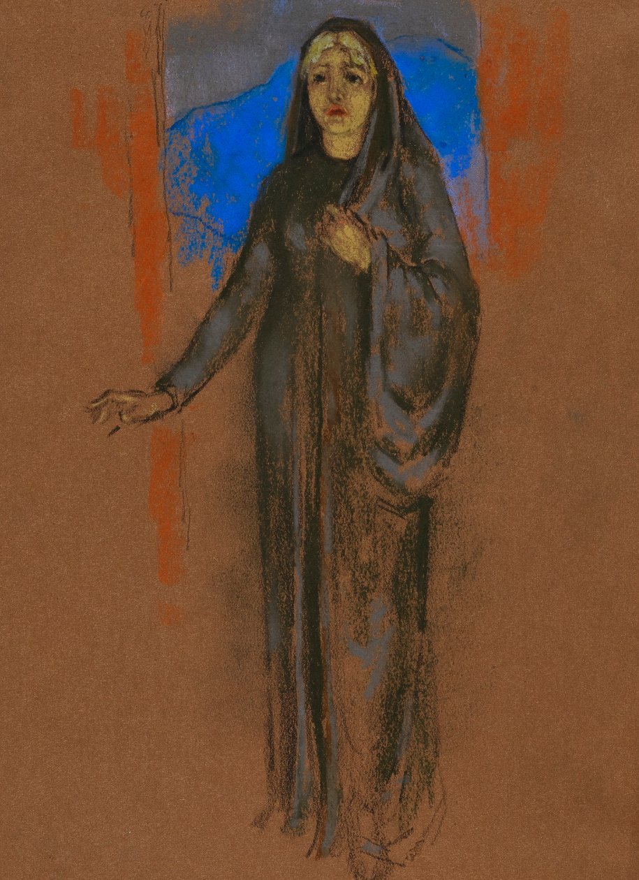 Sara Algood come Cathleen Ni Houlihan, Chicago, 1915 da William Penhallow Henderson