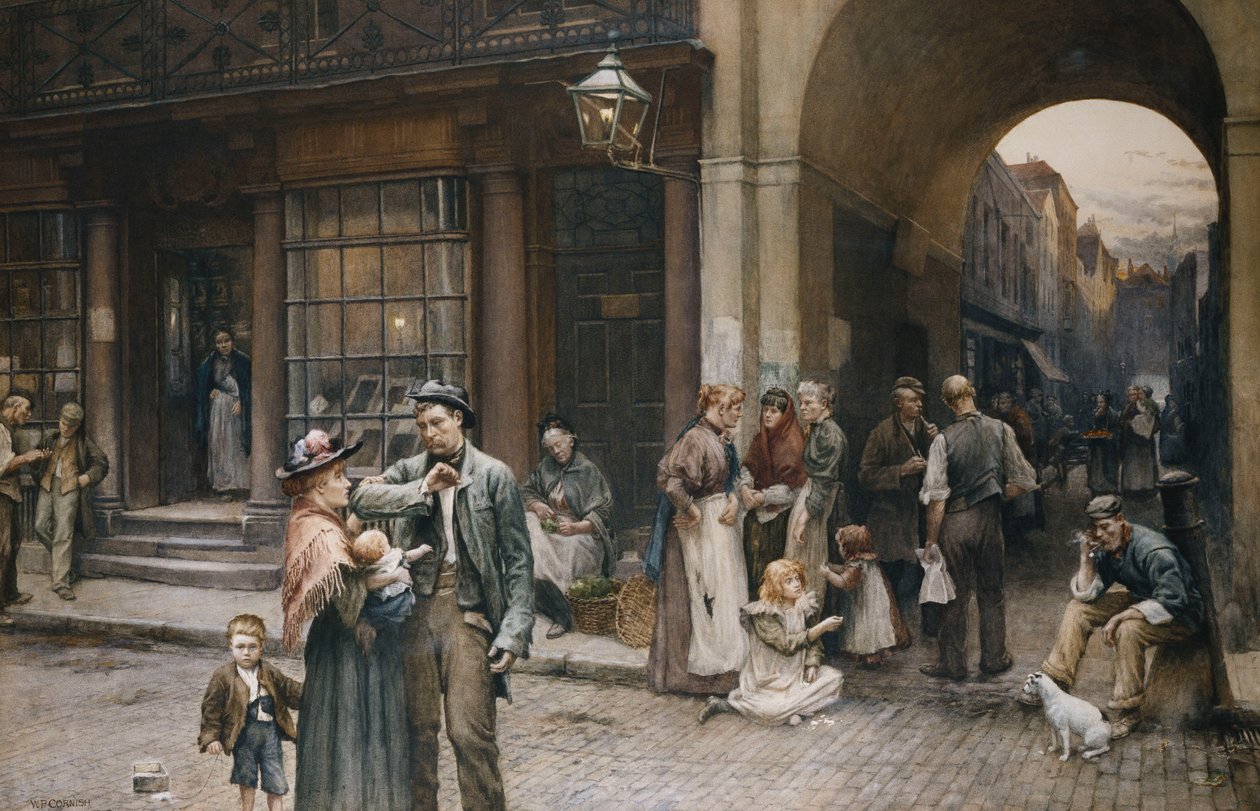 Sabato Sera, 1898 da William Permeanus Cornish