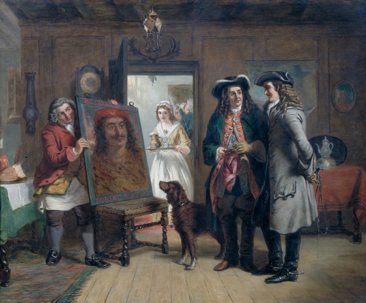 Sir Roger de Coverley e Addison con 