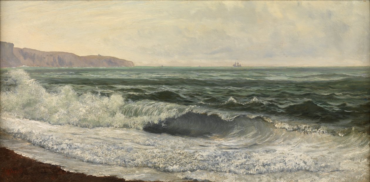Tempo burrascoso, West Bay, Dorset da William Pye