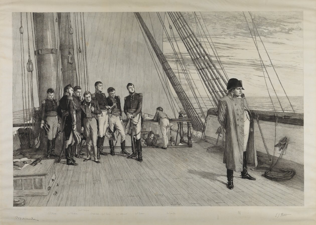 Napoleone a bordo del 