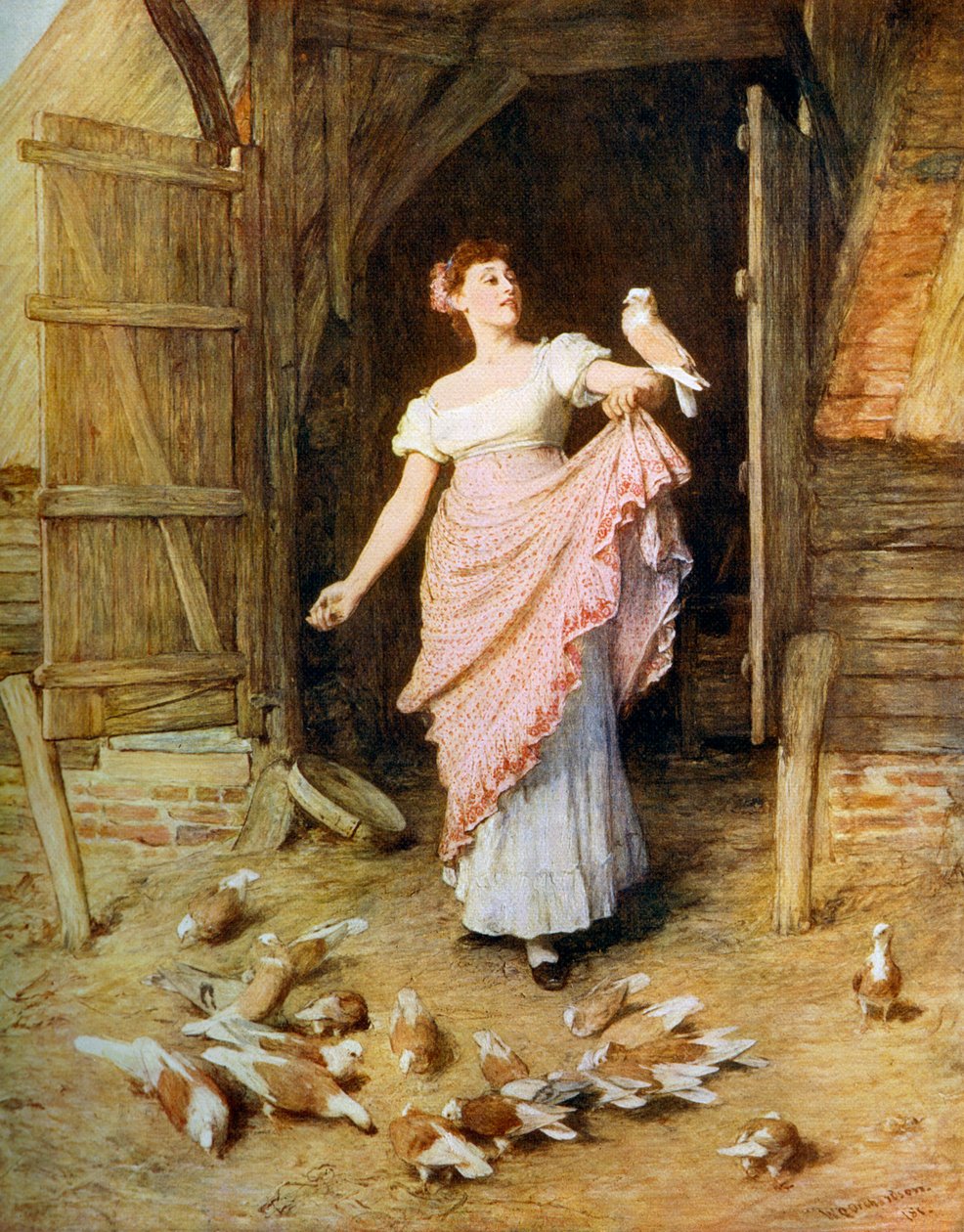 La figlia del contadino, 1881, 1912 da William Quiller Orchardson