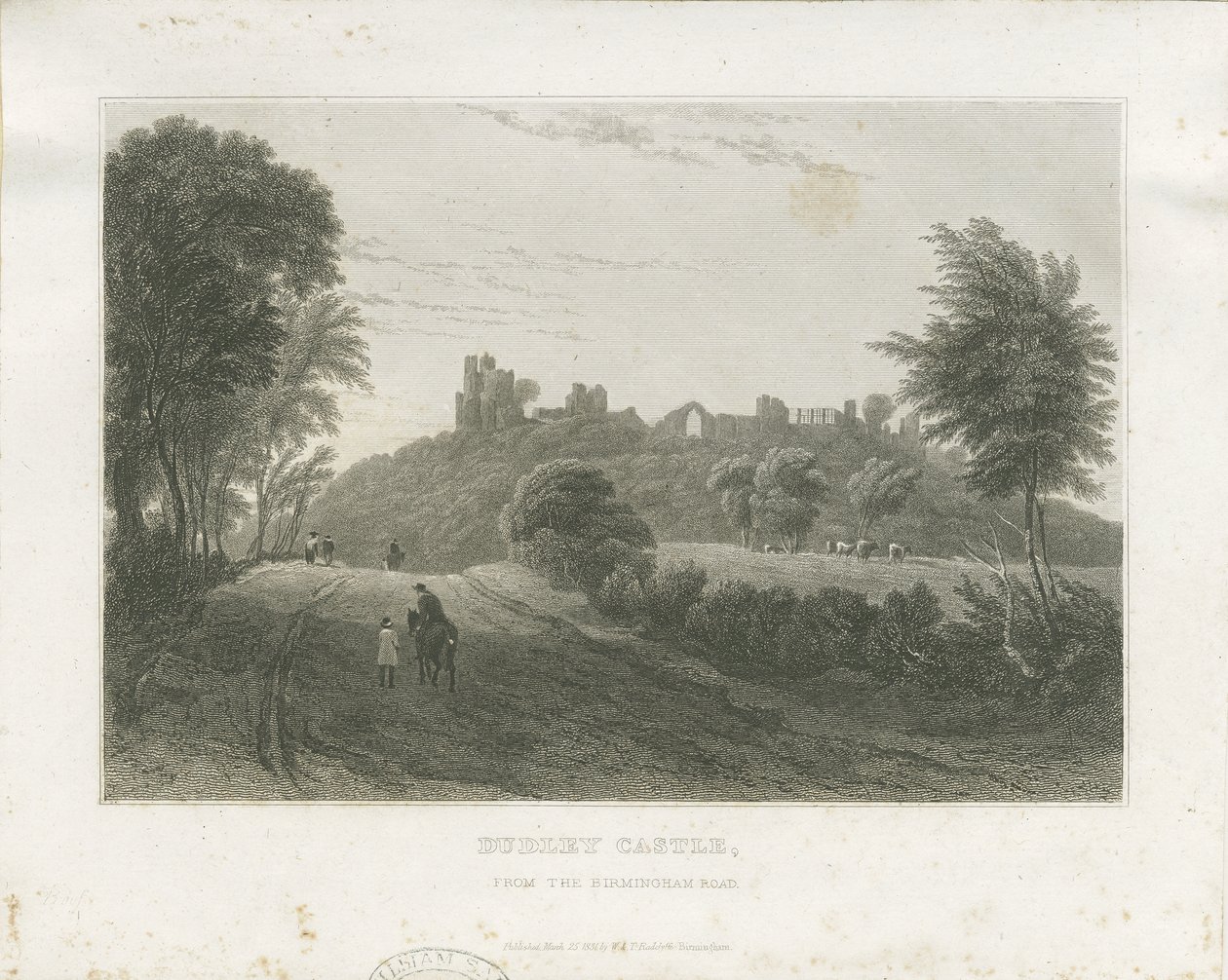 Castello di Dudley da William Radclyffe