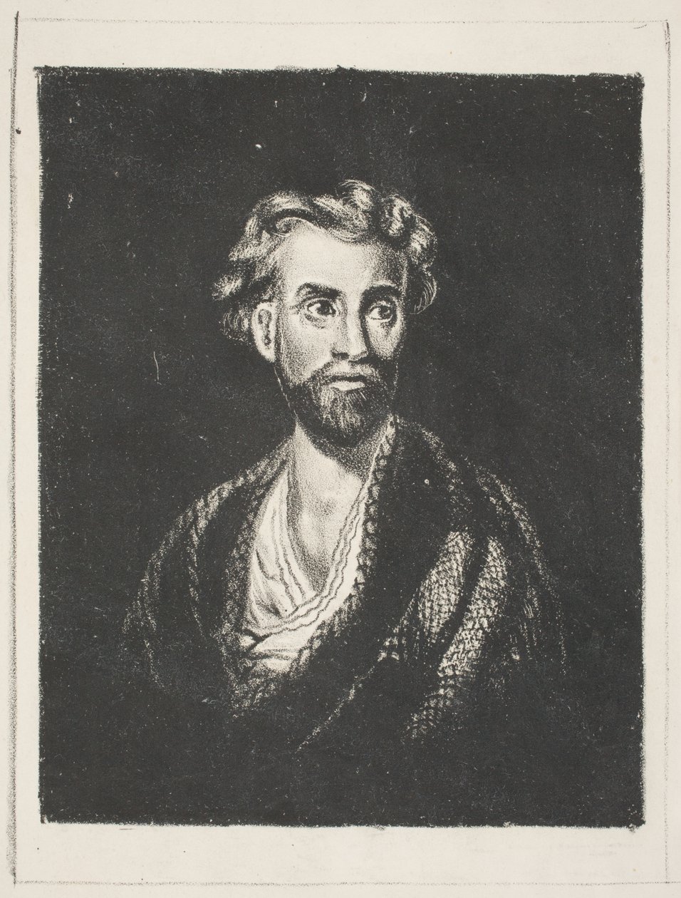 Ritratto di un uomo (un profeta) da William Rimmer