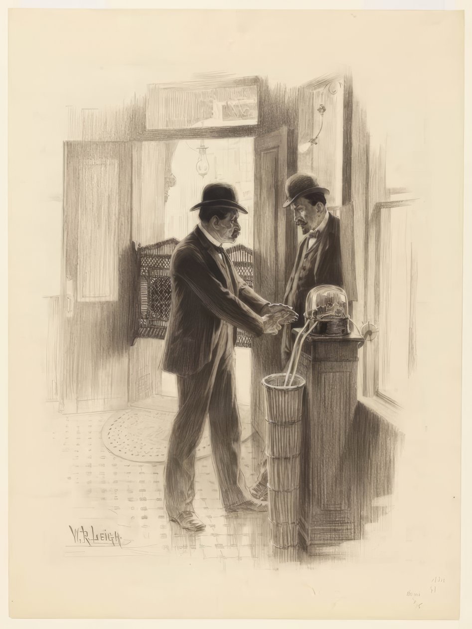 "Non credo che salirà; so che salirà!" da William Robinson Leigh