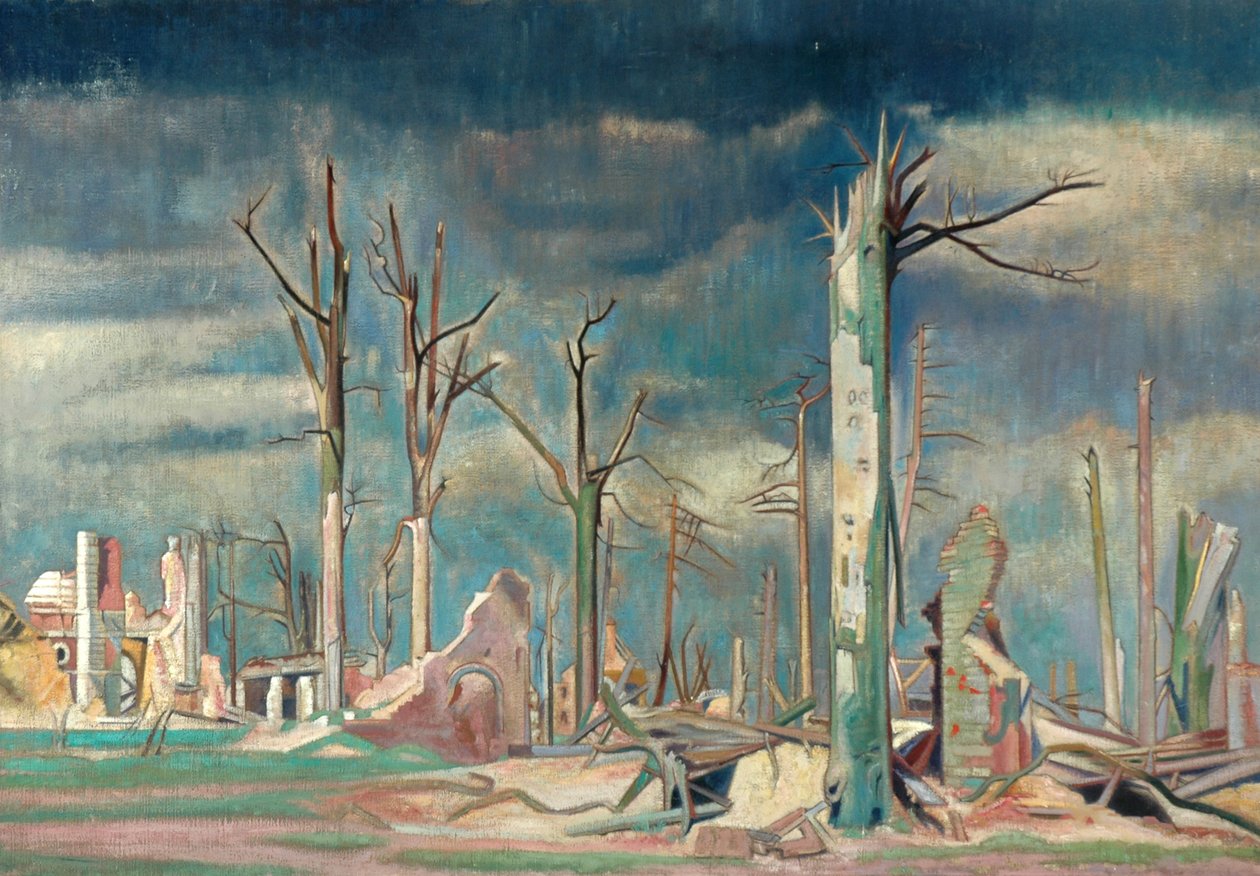 Viale a Bourlon, Fronte Occidentale da William Rothenstein