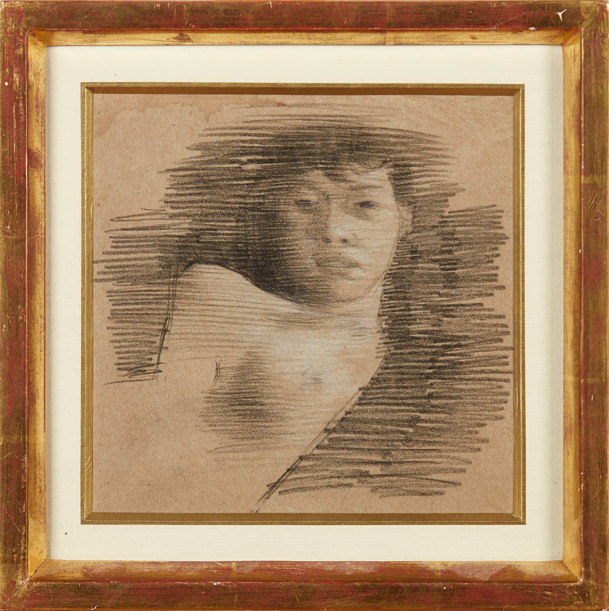 Ragazza a Parigi da William Rothenstein