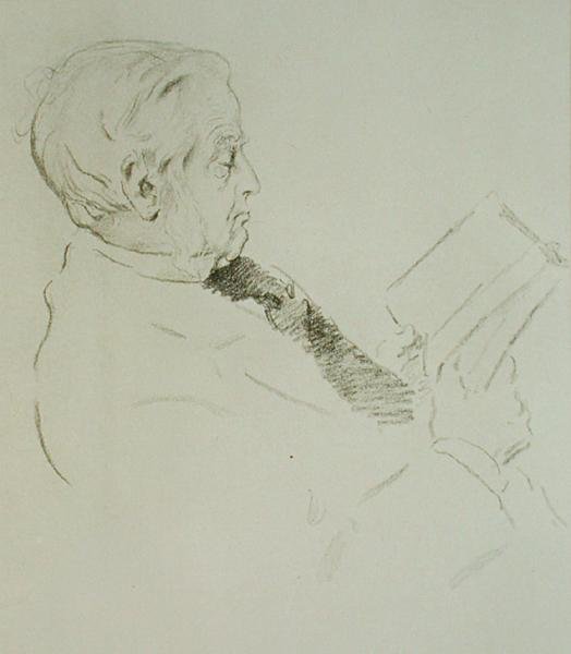 Ritratto di Max Muller (1823-1900) da William Rothenstein