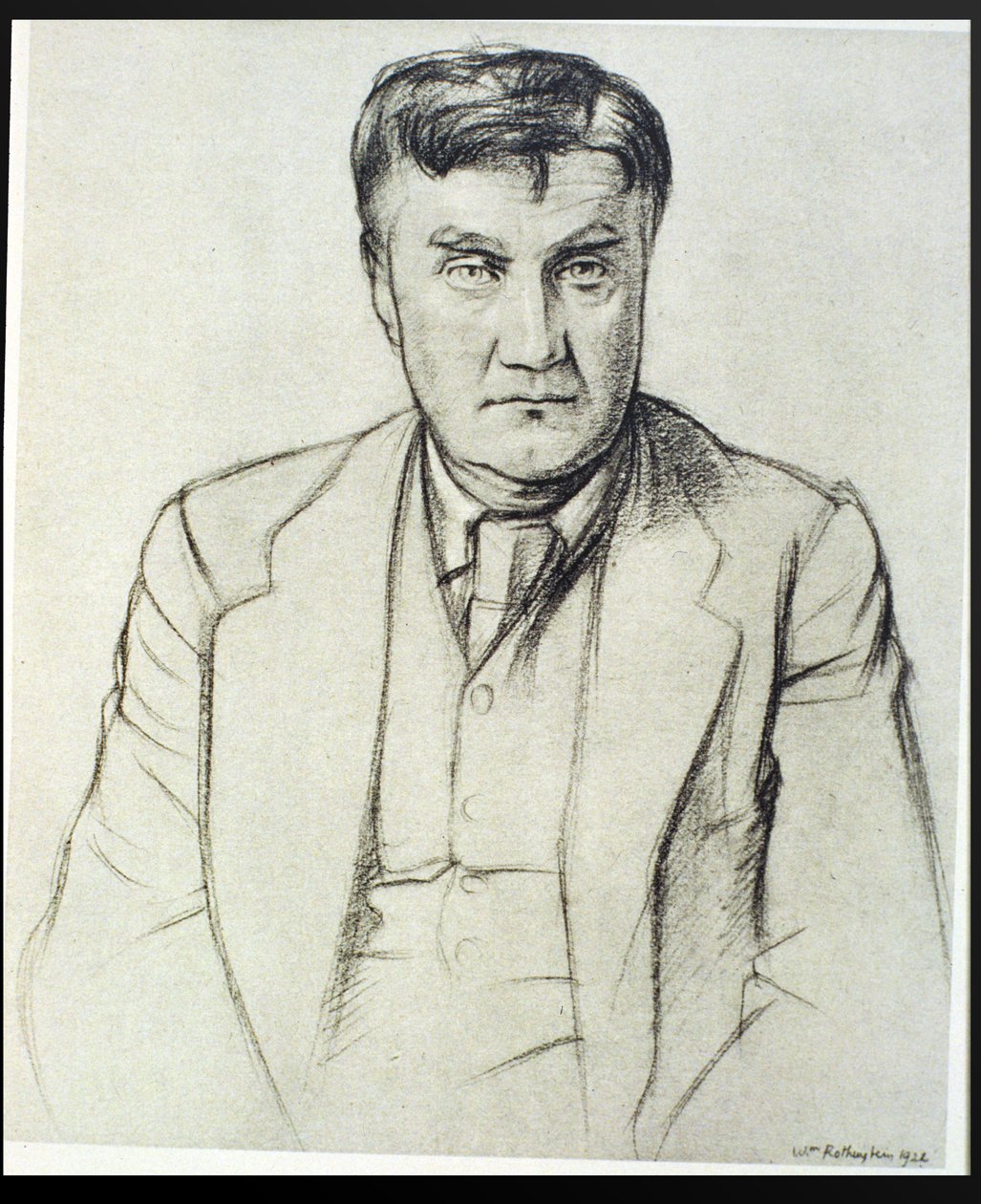 Ritratto di Ralph Vaughan Williams (1872-1958) da William Rothenstein