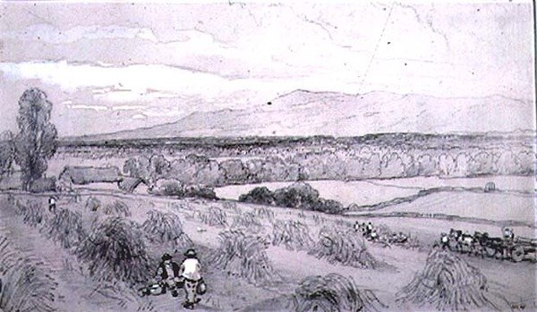 Scena di Raccolto da William Roxby Beverly