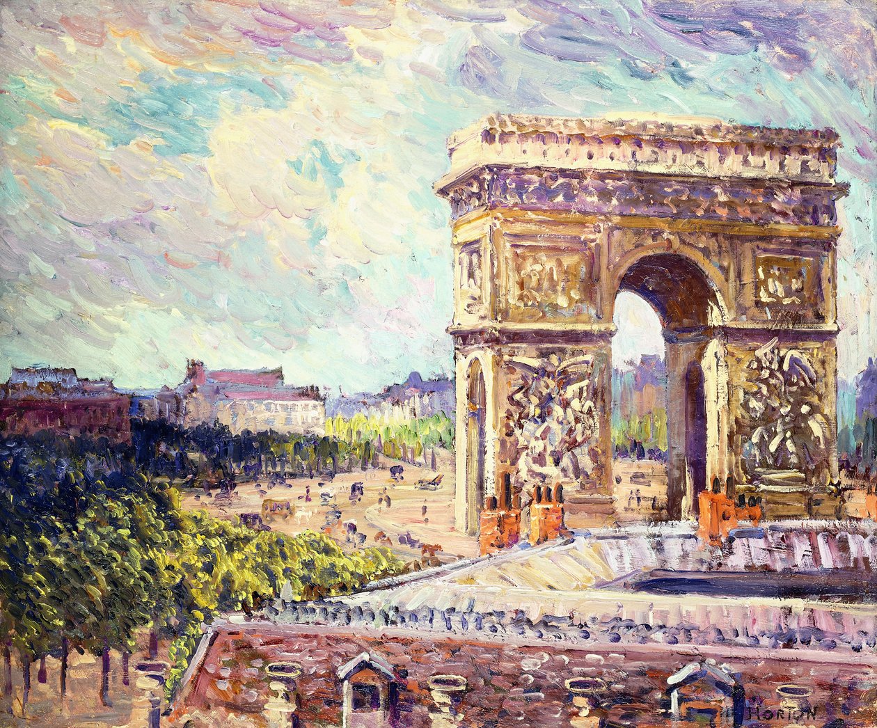 Arco di Trionfo, c.1912 da William Samuel Horton