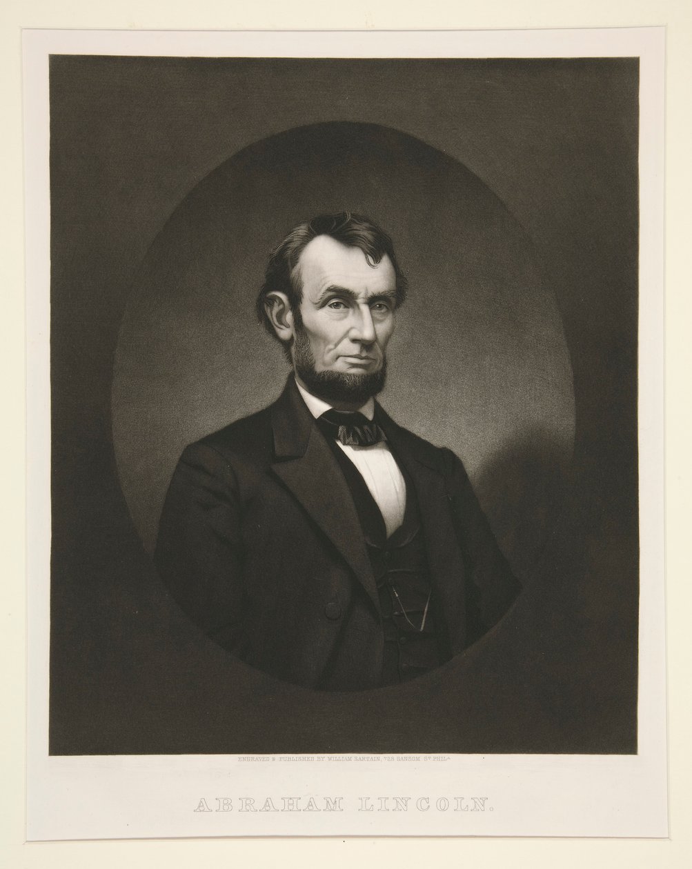 Abraham Lincoln da William Sartain