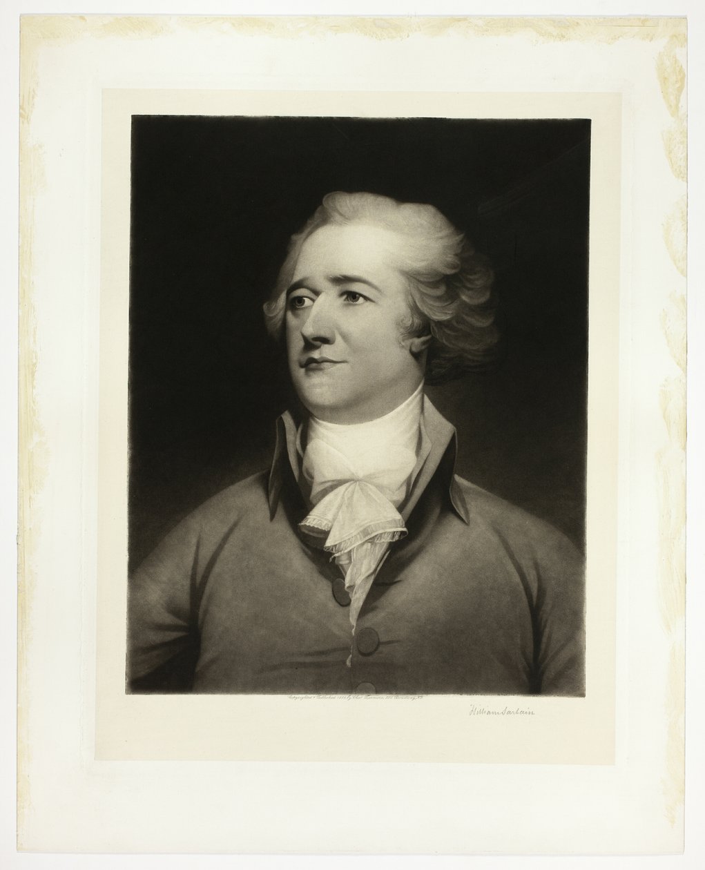 Ritratto di Alexander Hamilton da William Sartain