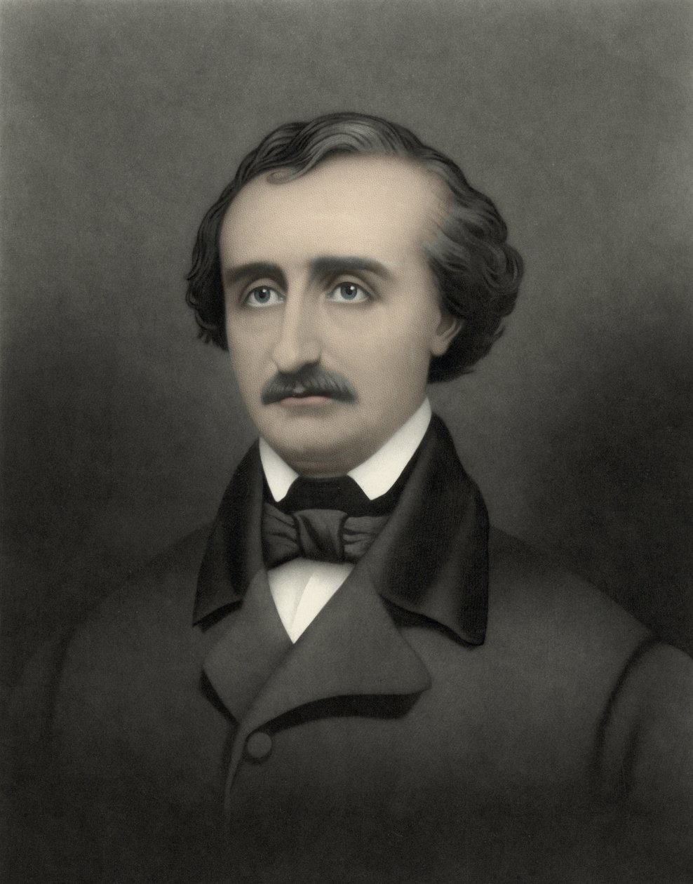 Ritratto di Edgar Allan Poe (1809-1849), scrittore americano. da William Sartain