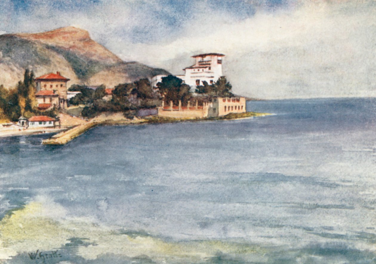 Beaulieu (litografia a colori) da William Scott