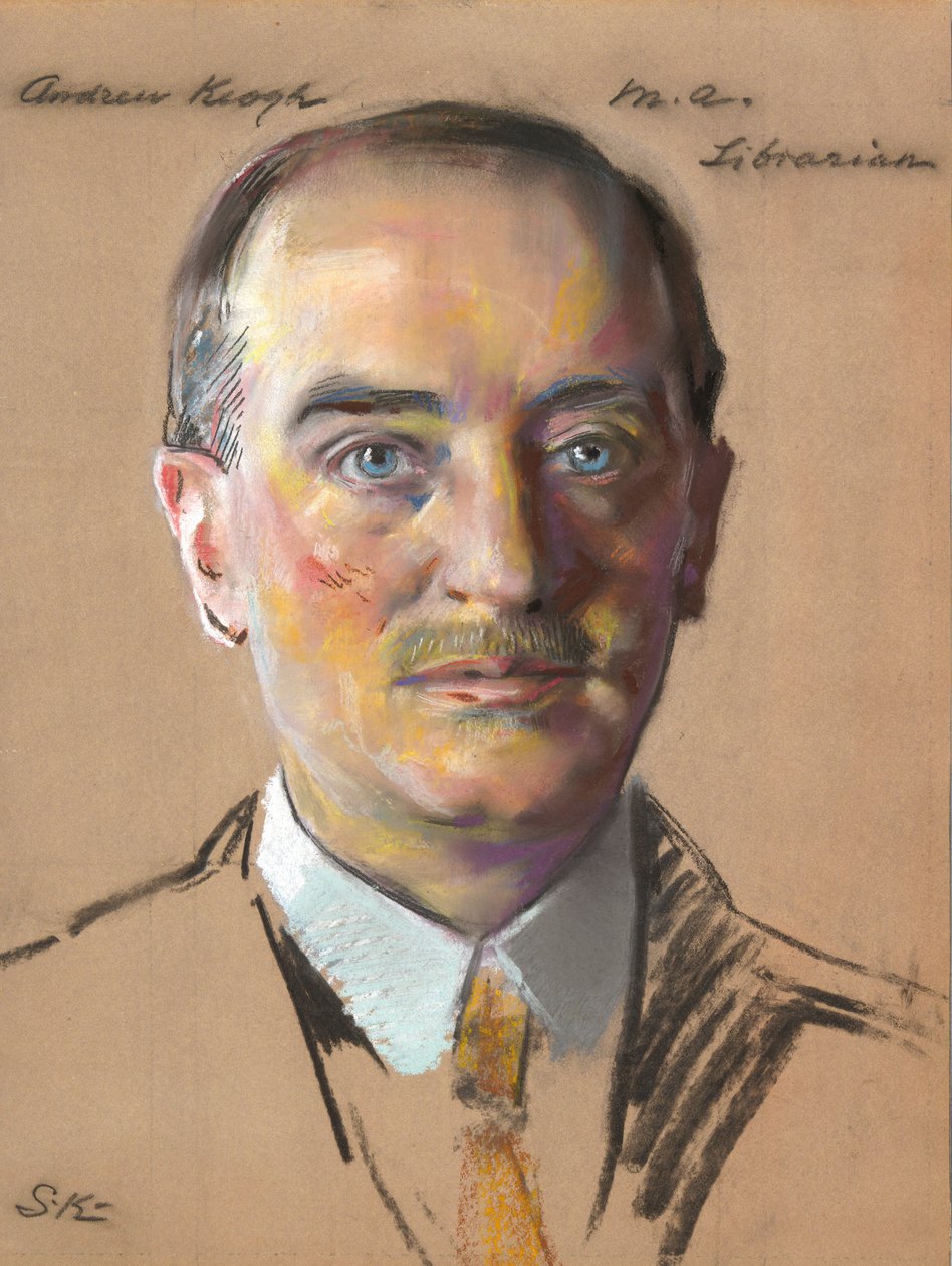 Andrew Keogh, M.A. 1904, Bibliotecario 1916- da William Sergeant Kendall