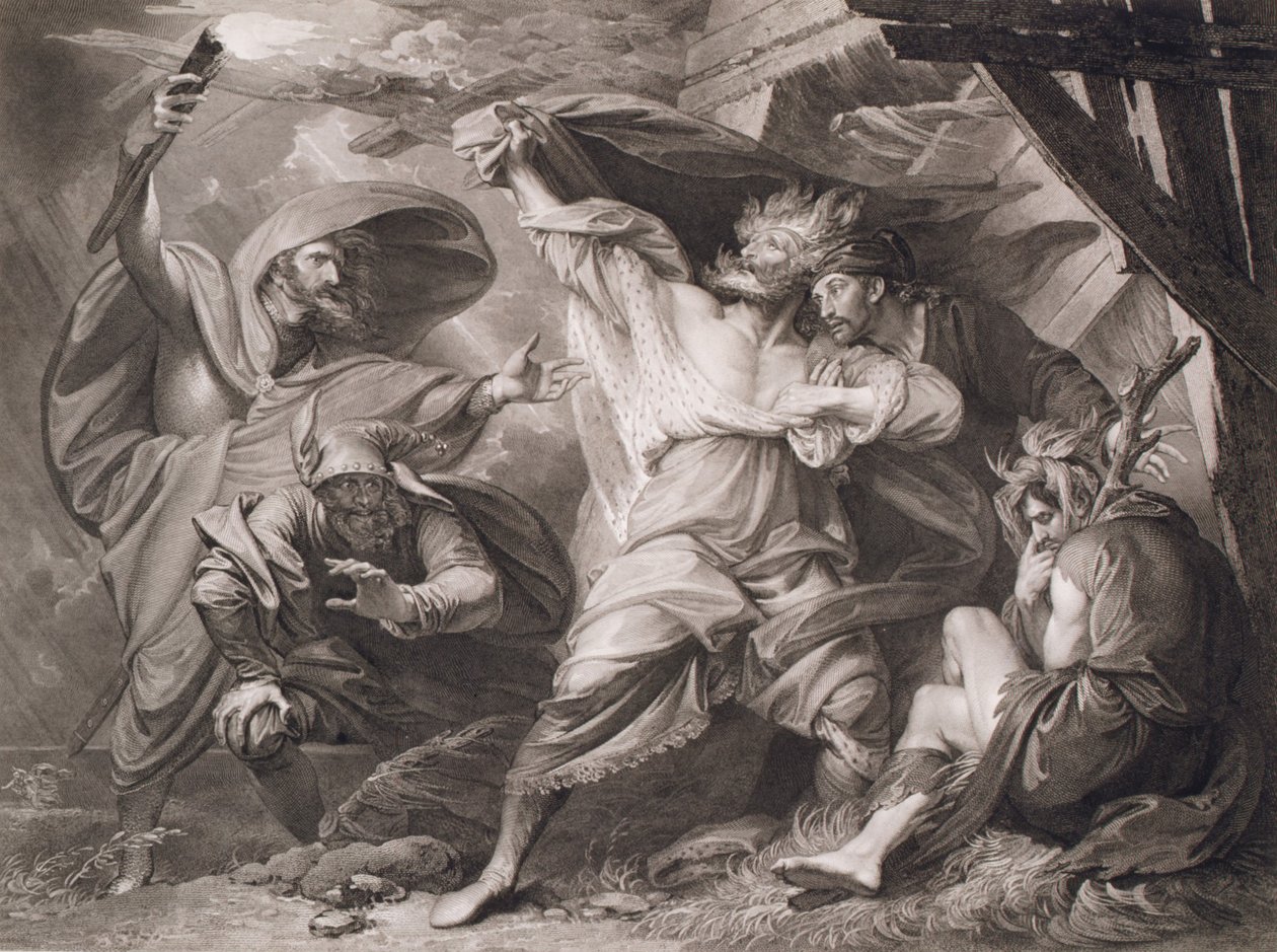 Via, via, i vostri prestiti - Venite a sbottonare qui Shakespeare, Re Lear, Atto 3, Scena 4 da William Sharp
