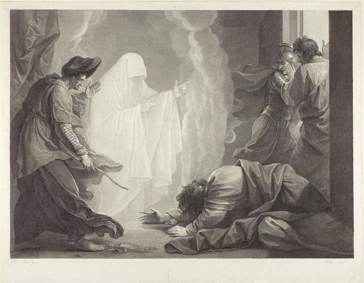 Saul e la strega di Endor da William Sharp