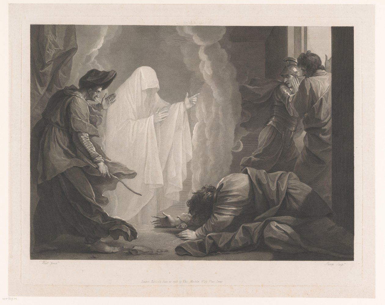 Saul e la strega di Endor da William Sharp