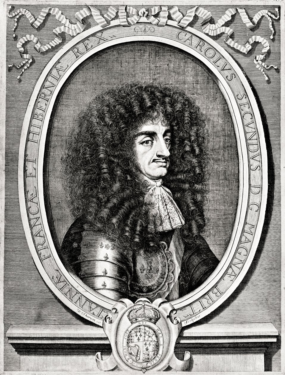 Carlo II, Re di Gran Bretagna e Irlanda, XIX secolo da William Sherwin