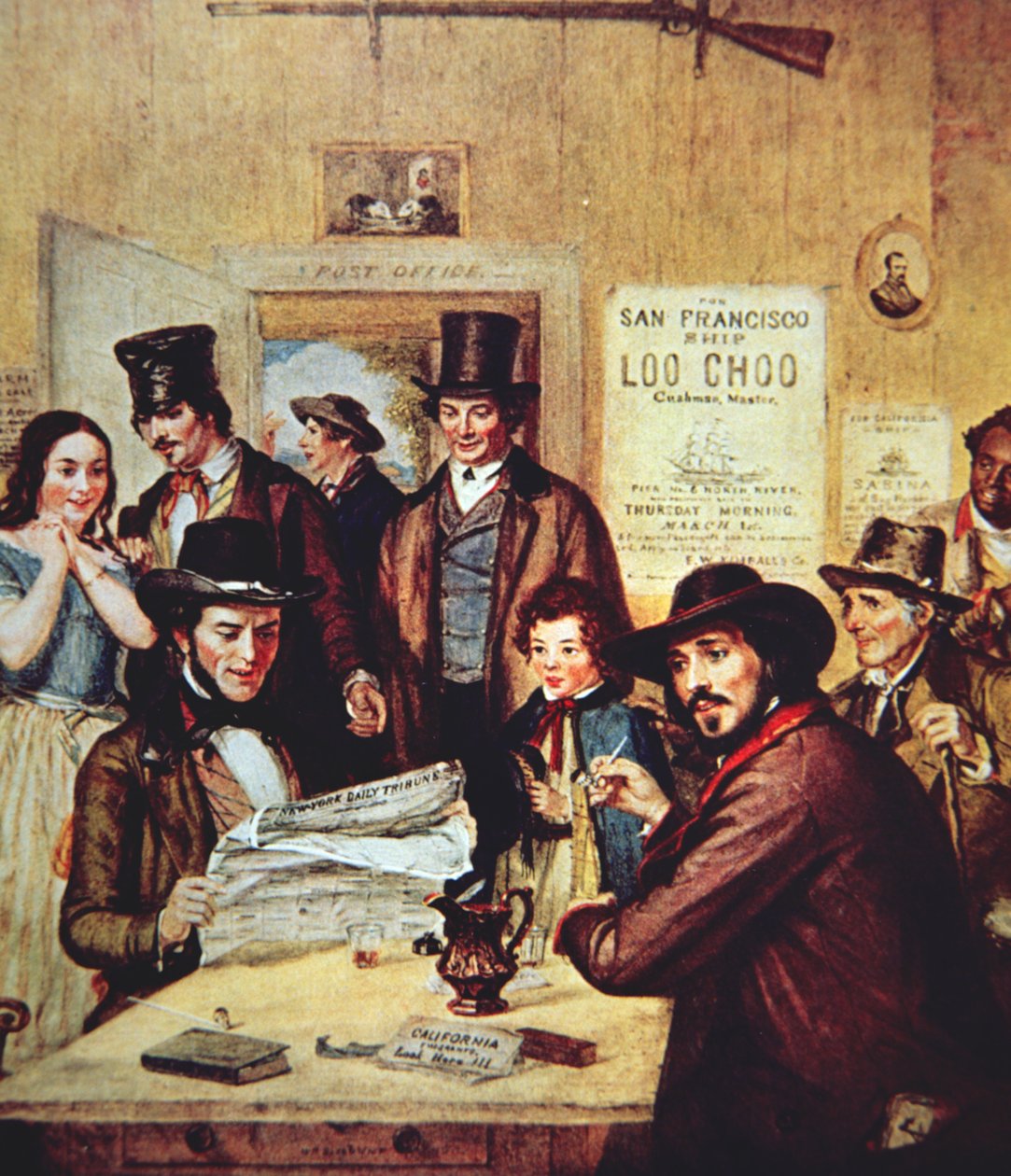 Notizie dalla California da William Sidney Mount