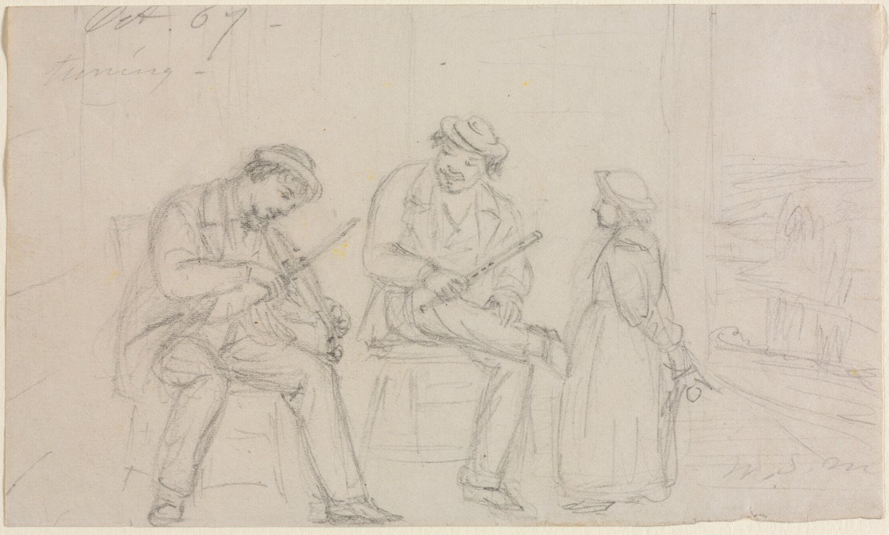 Accordatura, 1867 da William Sidney Mount