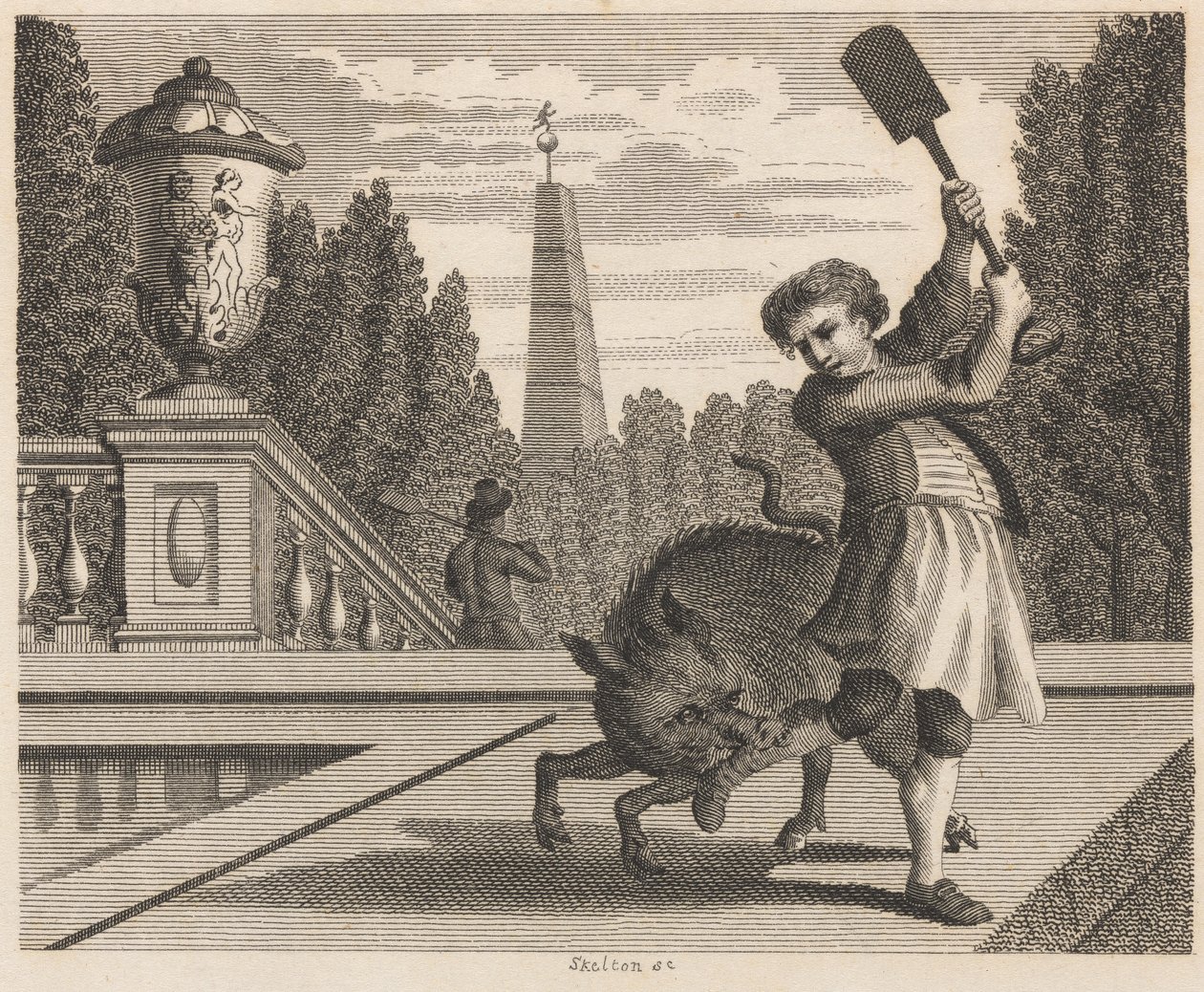 Il giardiniere e il maiale da William Skelton