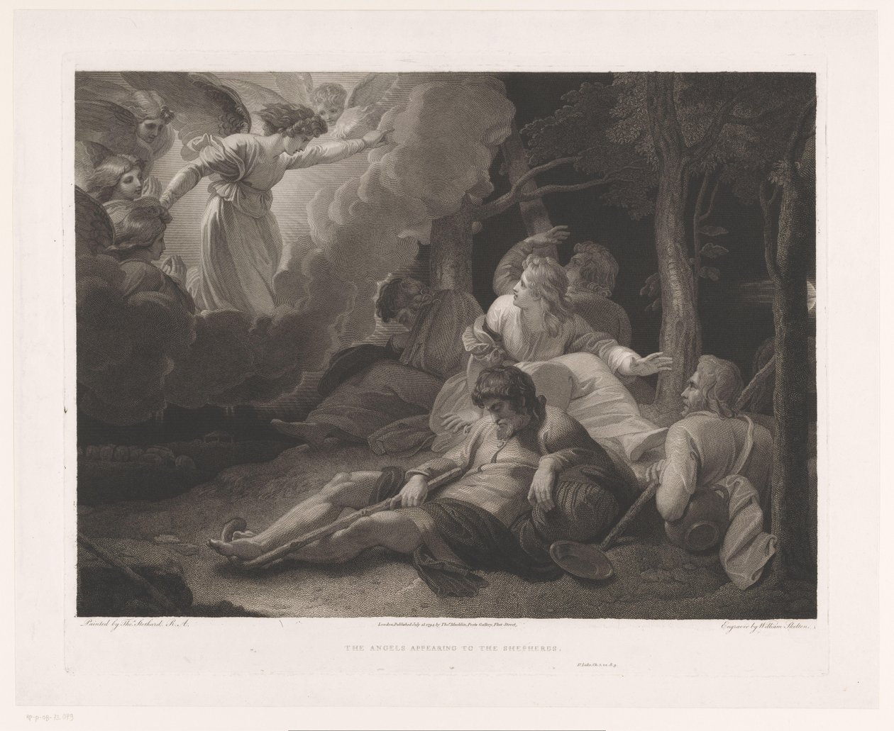Annunciazione ai pastori da William Skelton