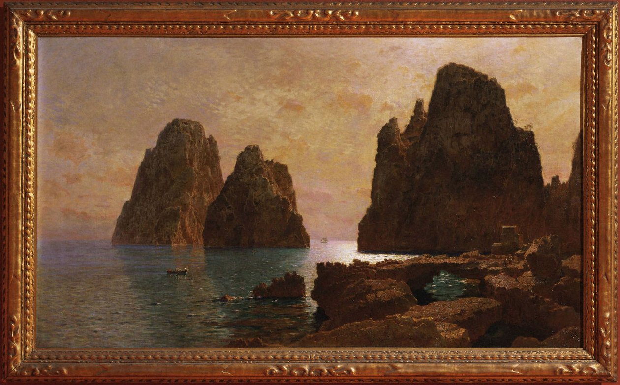 Isola di Capri: I Faraglioni da William Stanley Haseltine