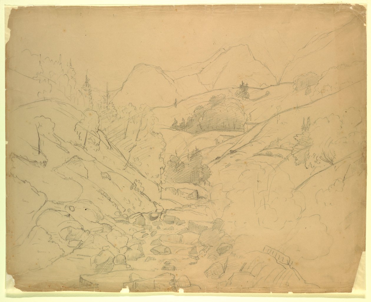 Studio di paesaggio da William Stanley Haseltine
