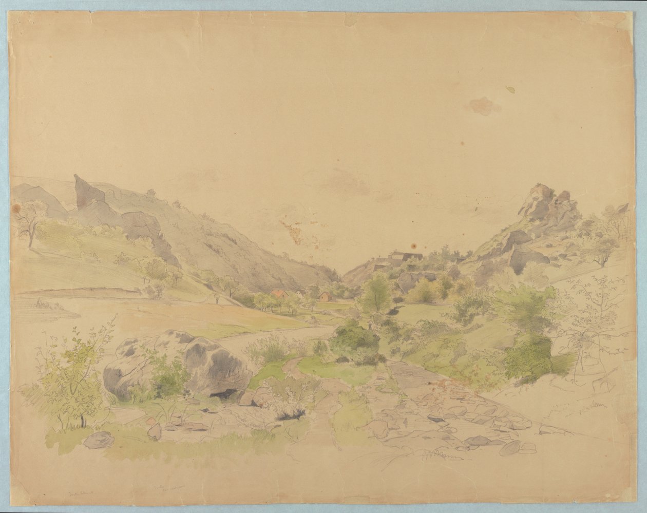 Studio di paesaggio da William Stanley Haseltine