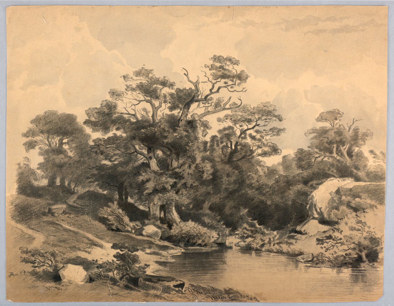 Studio di paesaggio da William Stanley Haseltine