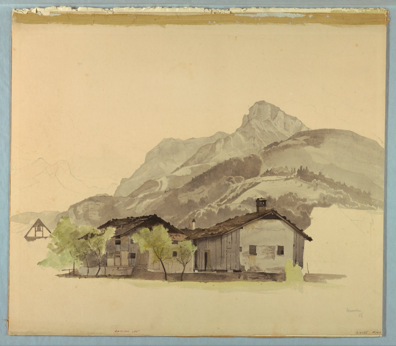 Studio di paesaggio, Brunnen, Svizzera da William Stanley Haseltine
