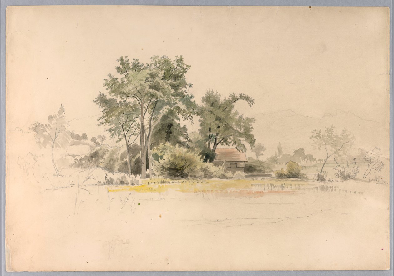 Studio di paesaggio, Svizzera da William Stanley Haseltine