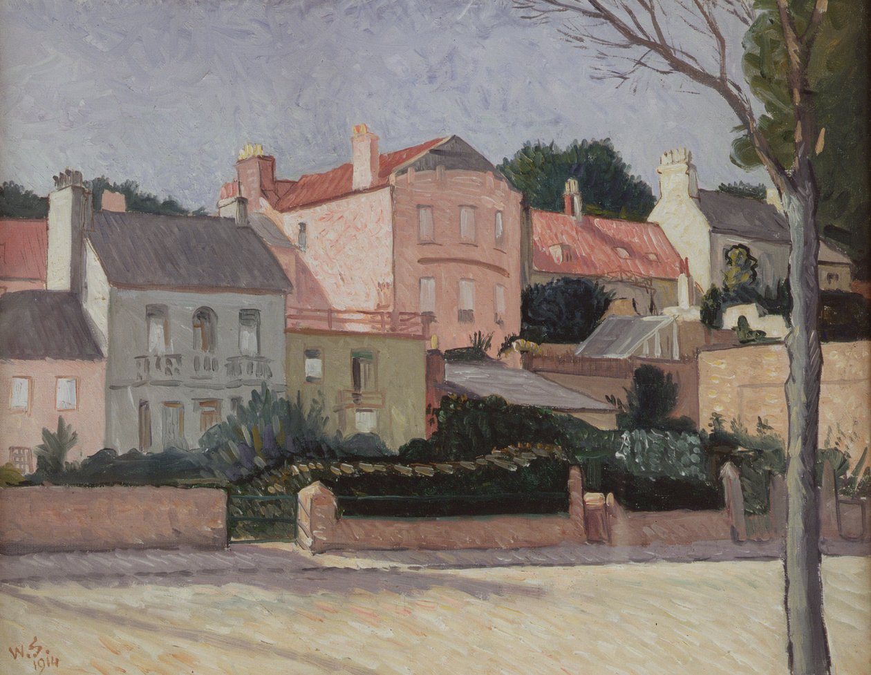 Case a Hampstead, 1914 da William Strang