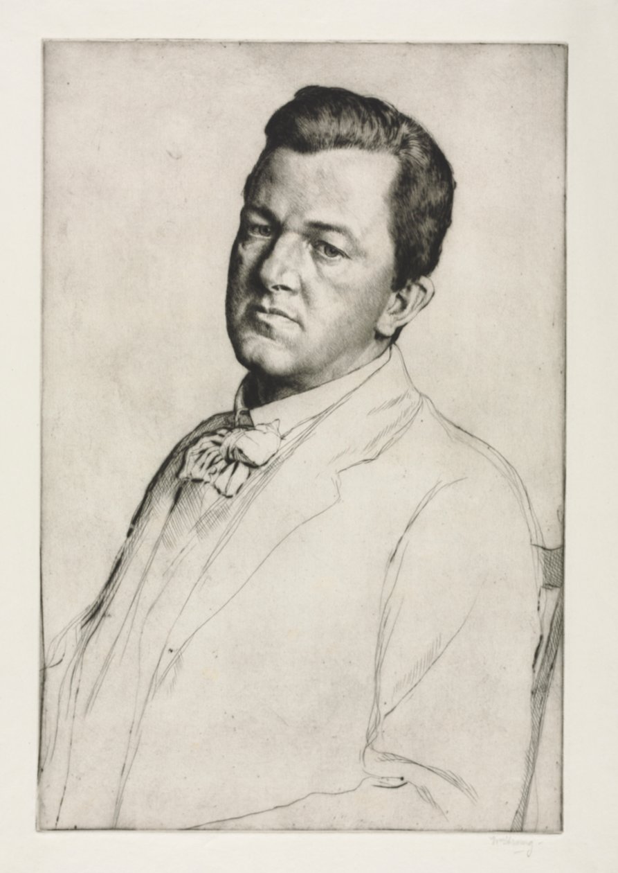 Sir Charles Holroyd, 1909 da William Strang