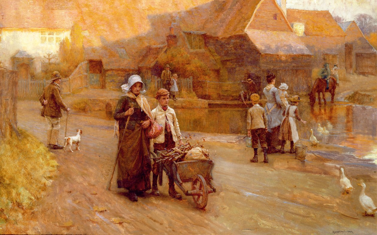 Il vecchio mulino, Surrey da William Teulon Blandford Fletcher