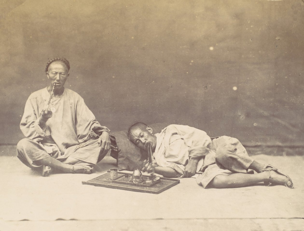 Fumatore di oppio da William Thomas Saunders