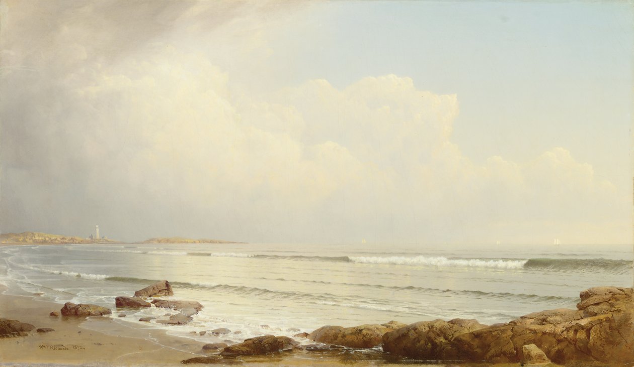 Scena costiera, 1872 da William Trost Richards