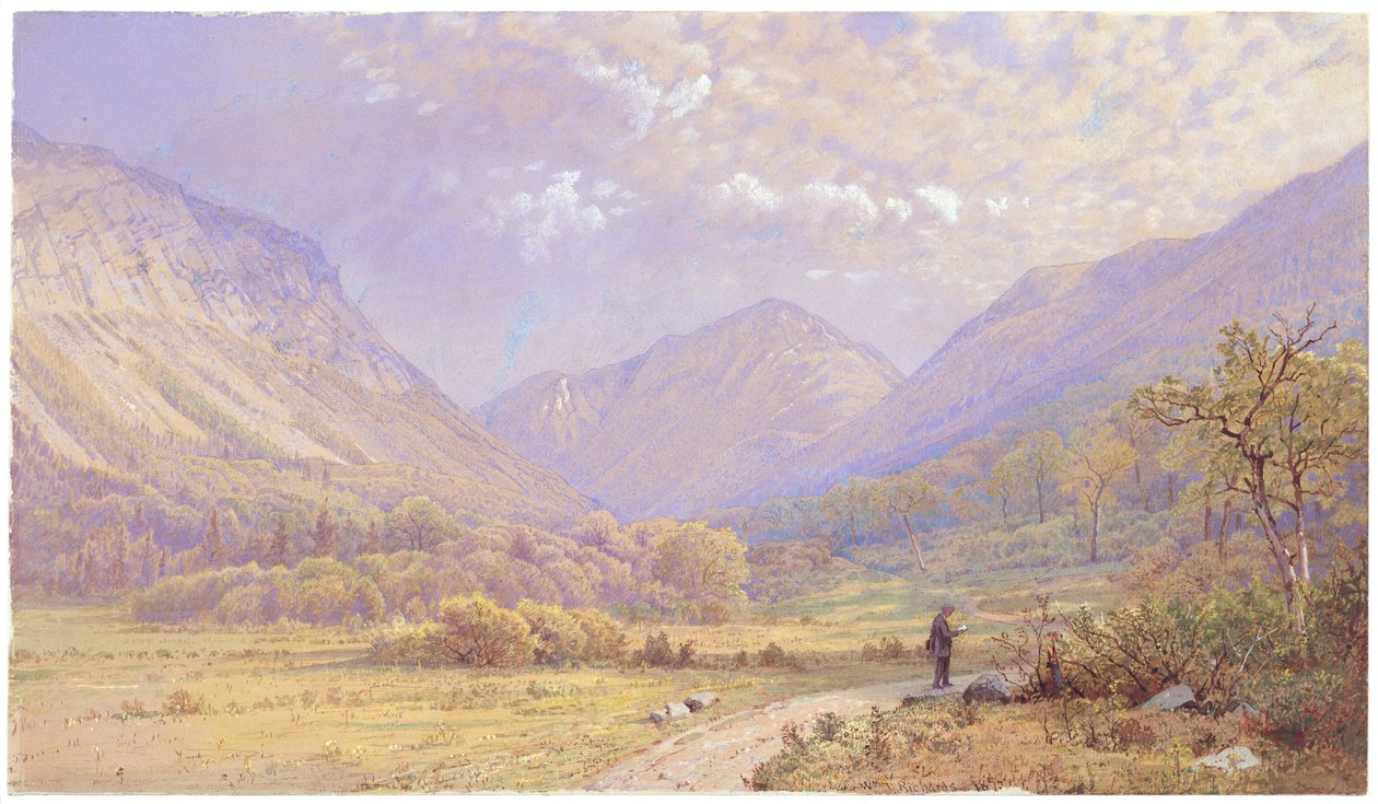 Franconia Notch, New Hampshire da William Trost Richards