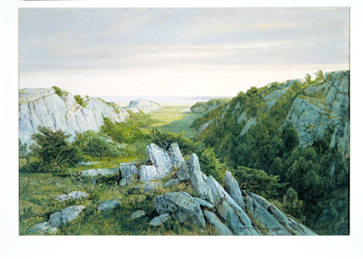 Dal paradiso al purgatorio, Newport da William Trost Richards