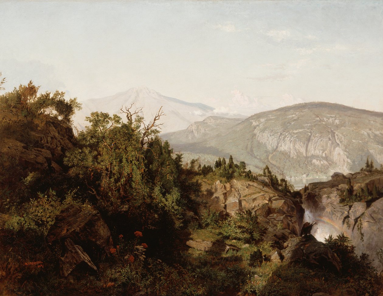 Nei monti Adirondack da William Trost Richards