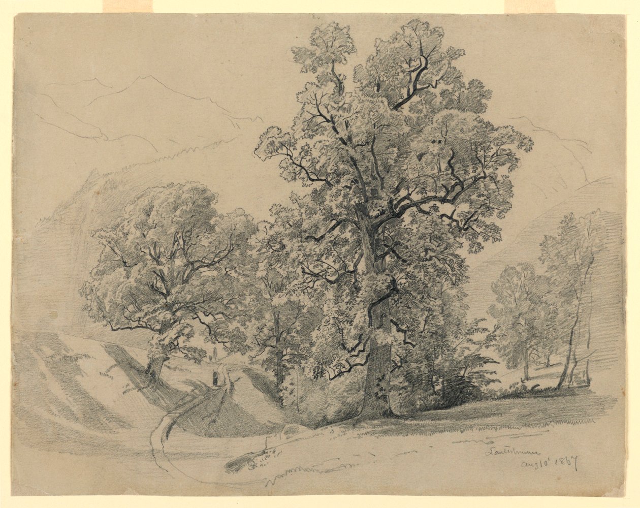 Paesaggio, Lauterbrunnen, Svizzera da William Trost Richards