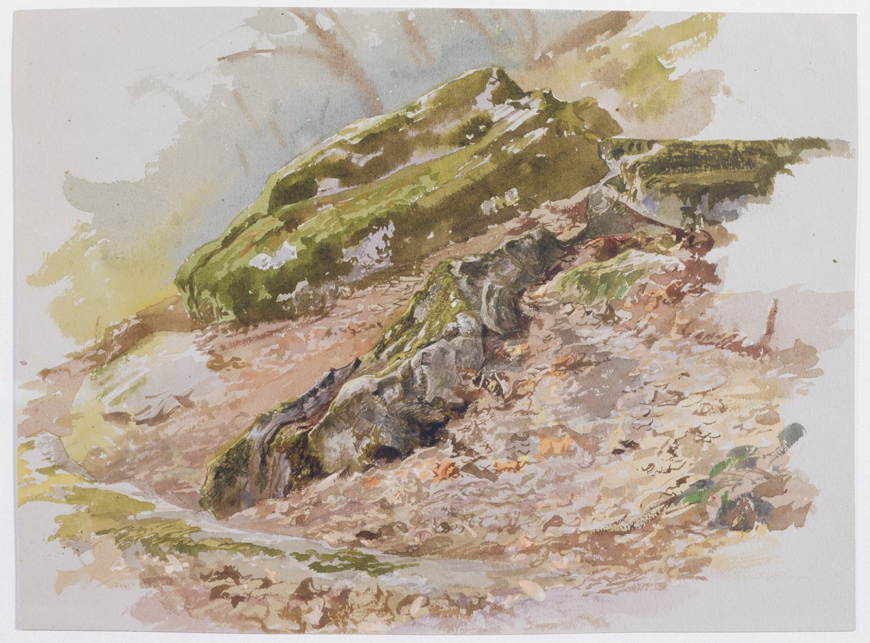 Paesaggio, forse nei pressi di Germantown, Pennsylvania da William Trost Richards