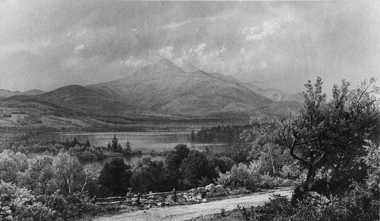 Monte Chocorua e lago da William Trost Richards