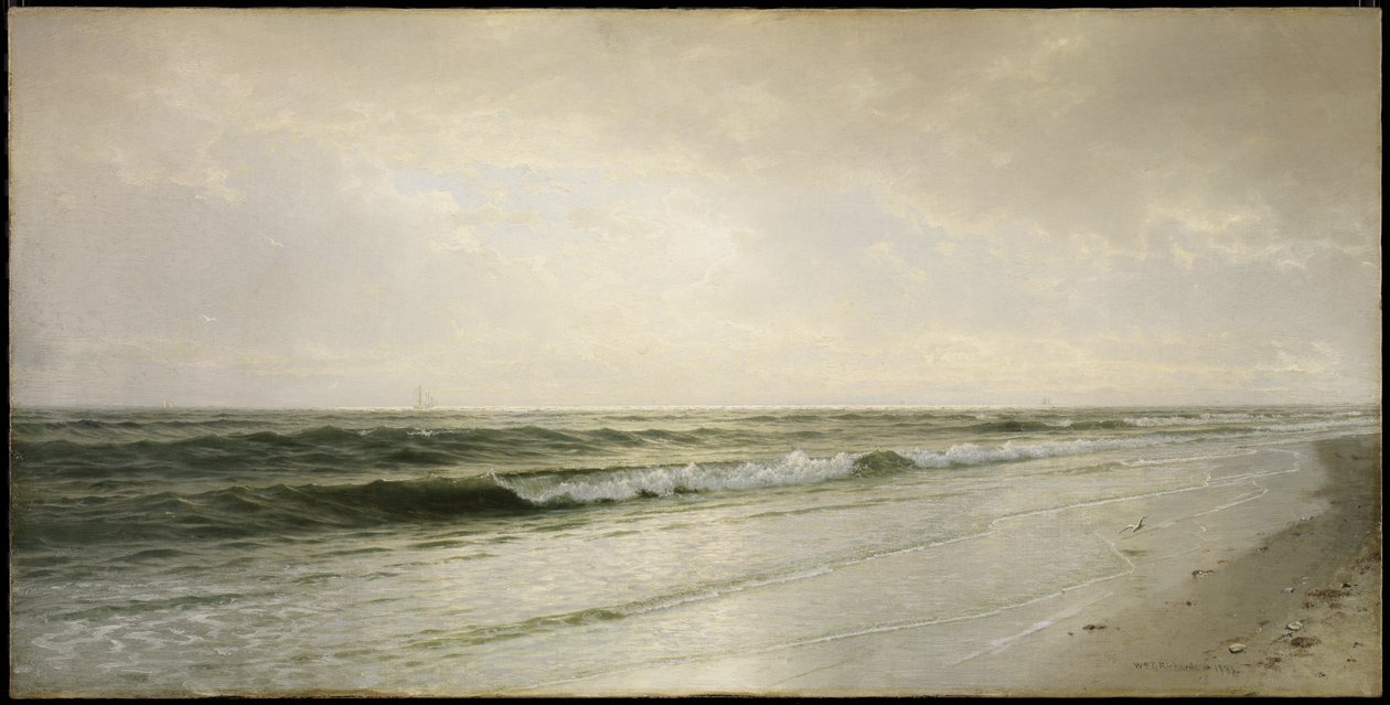 Paesaggio marino tranquillo da William Trost Richards