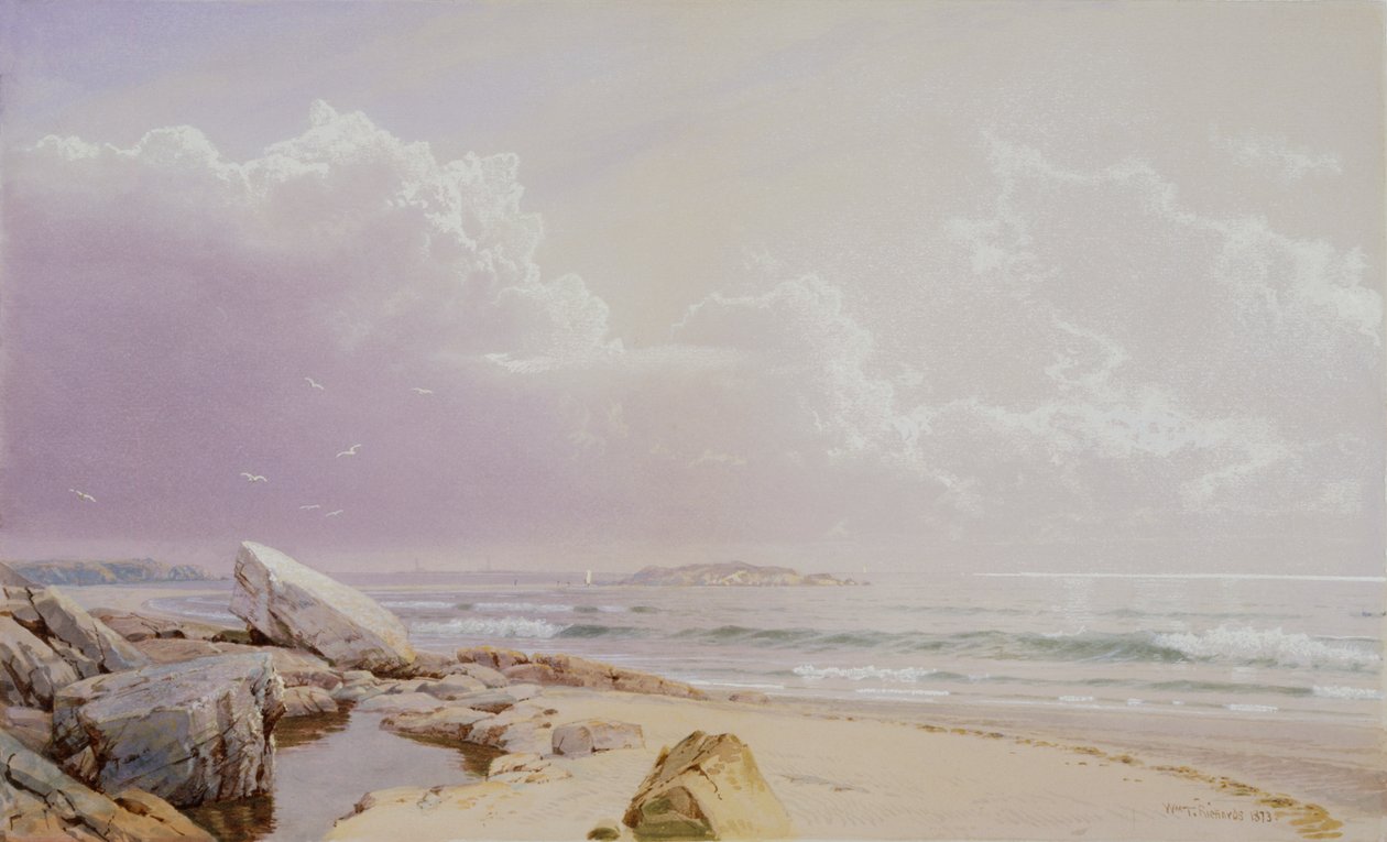 Riva del mare da William Trost Richards