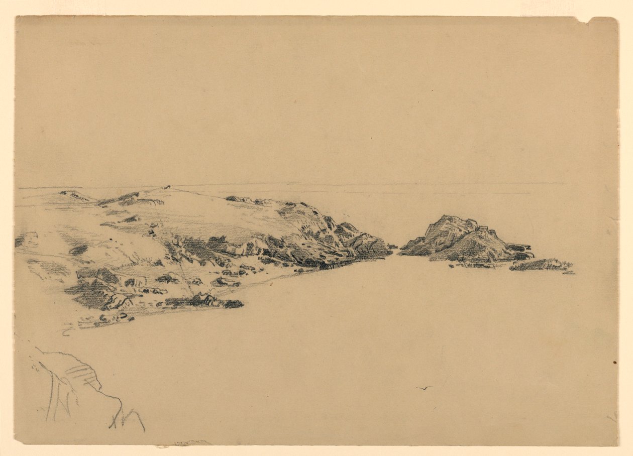 Studio della costa, Rhode Island da William Trost Richards