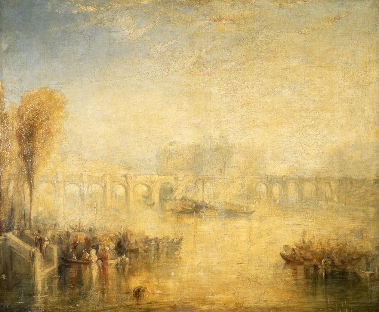 Veduta del Pont Neuf a Parigi da Joseph Mallord William Turner