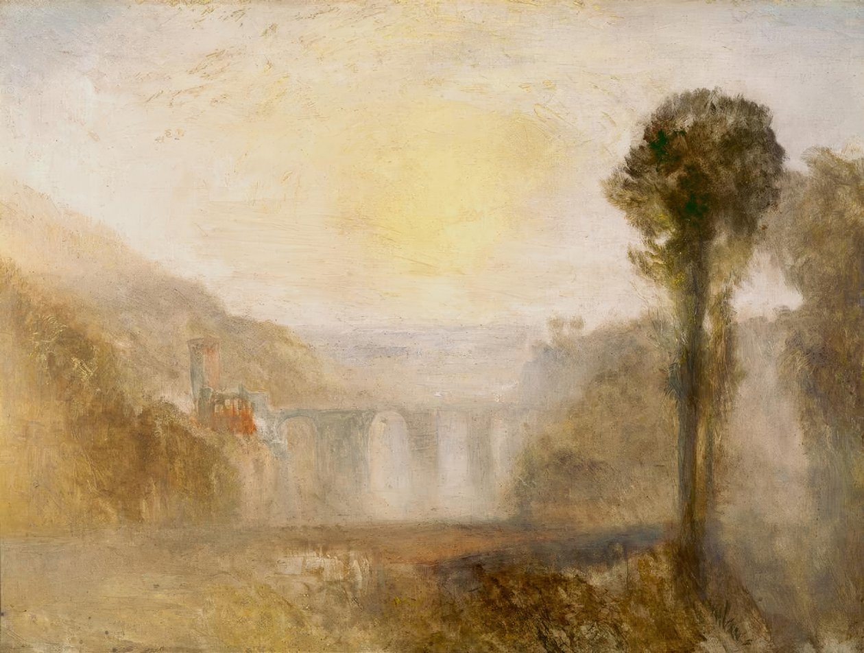 Ponte e torre da Joseph Mallord William Turner